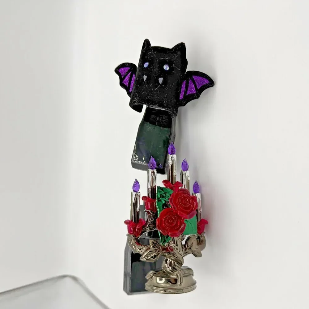 Bath & Body Works Halloween Wallflower Plug Bundle - Gothic Rose & Fuzzy Bat